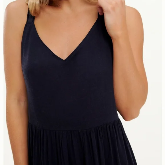 SPLENDID Wynona Linen Blend Maxi Dress | M - Picture 4 of 15